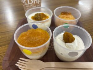 ４つの試作品を作成して感想をお伺いしました。
